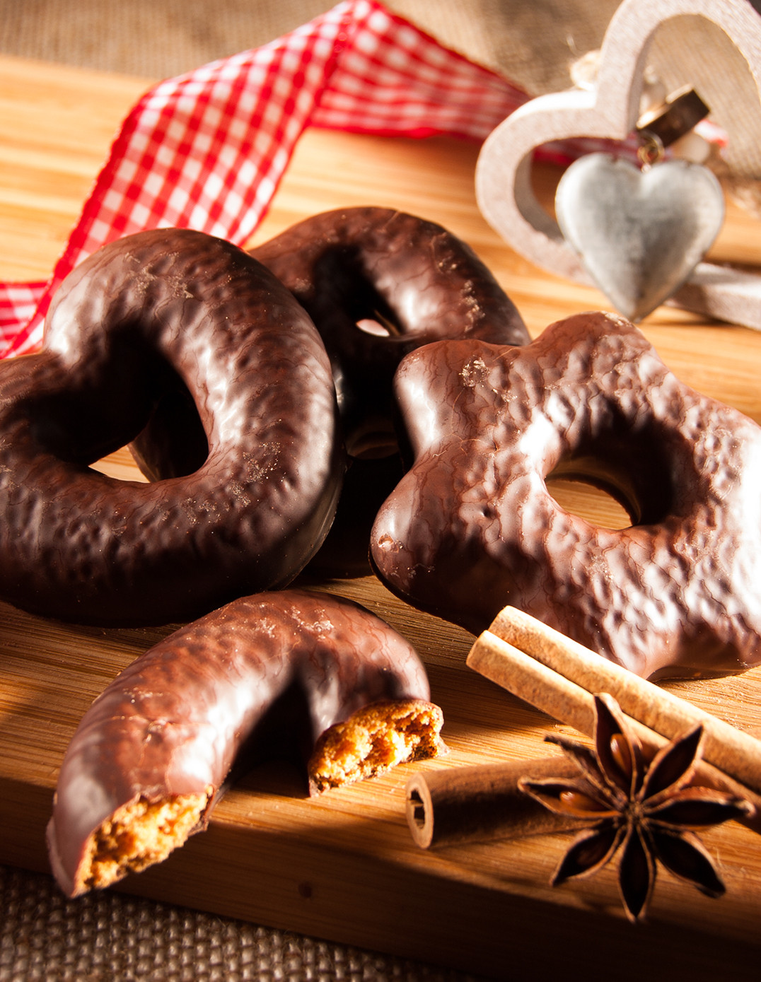 Assortiment coeurs/Ã©toiles/bretzels