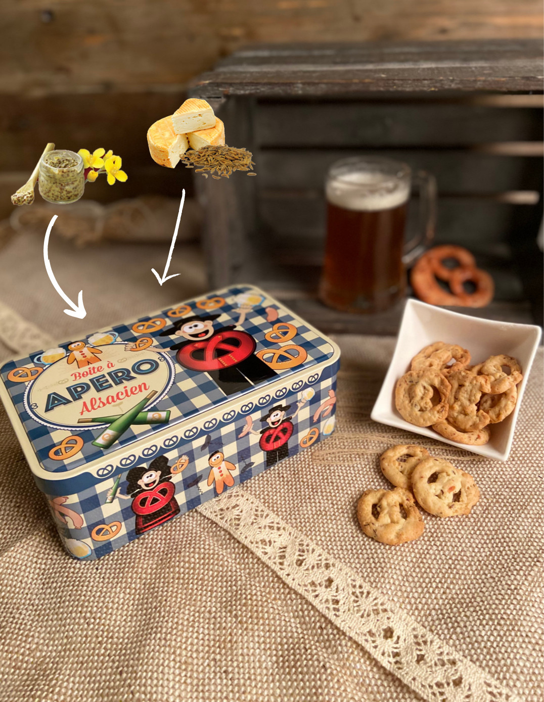 Boite A Sucre Decor Apero Garnie De Biscuits Sales 300g Bredeles Petits Gateaux Alsaciens Fortwenger Alsace Boite A Sucre Decor Apero Garnie De Biscuits Sales 300g Bredeles Petits Gateaux Alsaciens Fortwenger Alsace